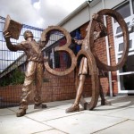 300 years - Bronze 2004 Cathedral school London Bridge